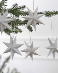 7 Pointed Stars Tree Decorations (5Pk)