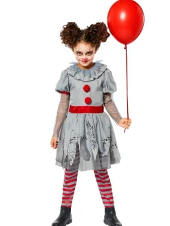 Bad Girl Clown - Child And Teen Costume
