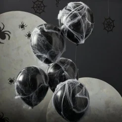 Balloons With Webs - 12" Latex (5Pk)