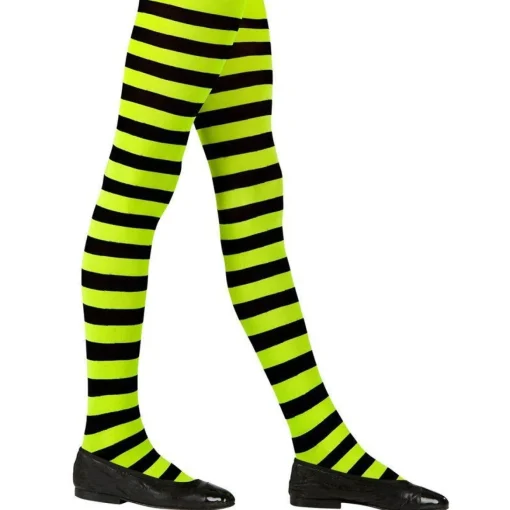 Black & Green Tights 1-3 Yrs