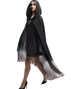 Black & Grey Cape - 170Cm