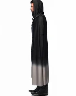 Black & Grey Cape - 170Cm