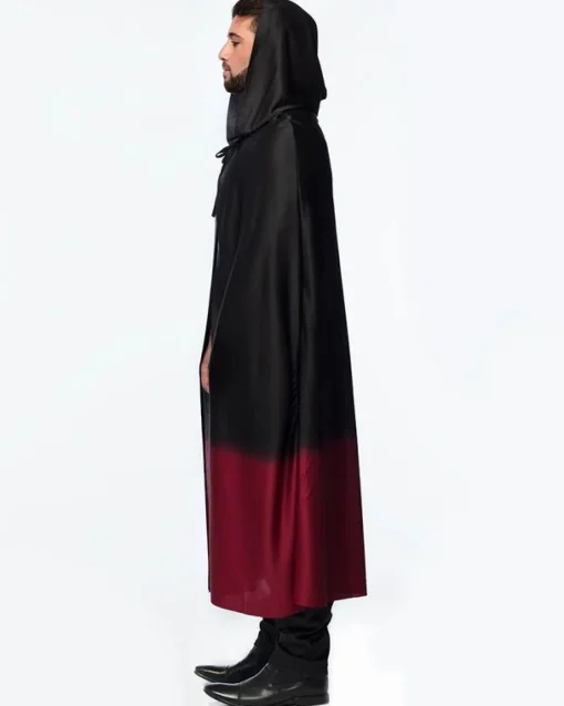 Black & Red Cape - 170Cm