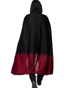 Black & Red Cape - 170Cm