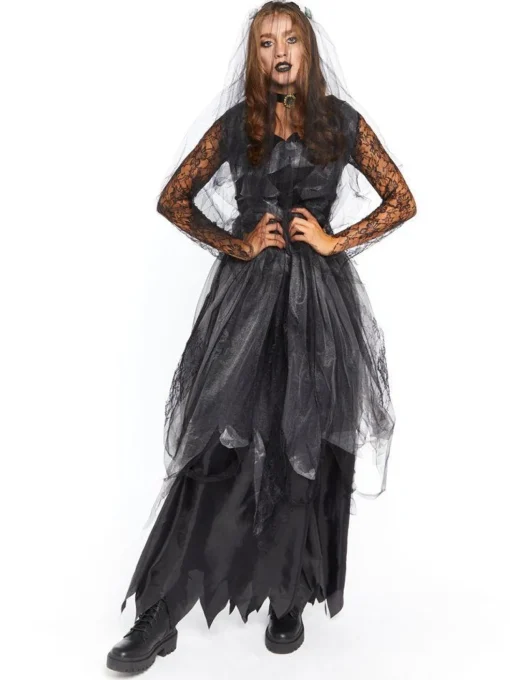 Black Corpse Bride - Adult Costume