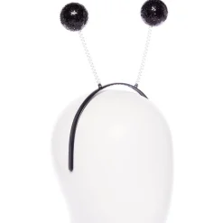 Black Glitter Boppers