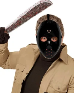 Black Hockey Mask