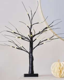 Black Light Up Small Tree