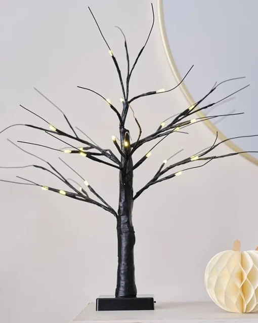 Black Light Up Small Tree