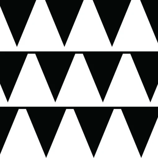 Black Paper Bunting - 4.5M