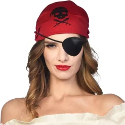 Black Satin Eye Patch