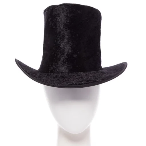 Black Victorian Top Hat - Child