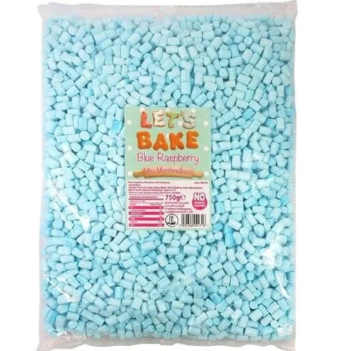 Blue Raspberry Mini Marshmallows - 750G