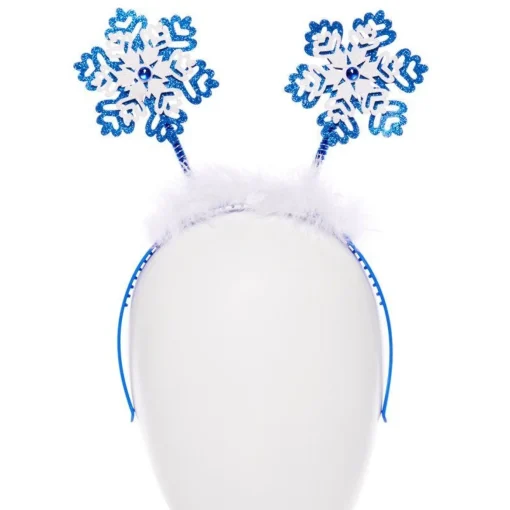 Blue Snowflake Headband