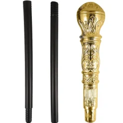 Cane With Gold Ball Handle