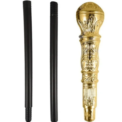 Cane With Gold Ball Handle