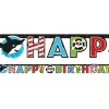 Captain Pirate 'Happy Birthday' Paper Banner - 1.8M