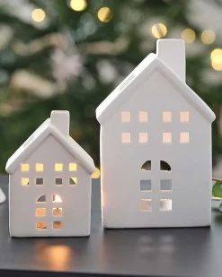 Ceramic Houses (2Pk)