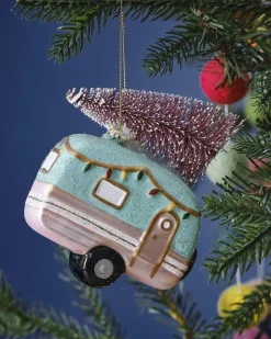 Christmas Caravan Tree Decoration