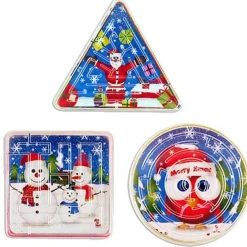 Christmas Maze Puzzle - 6Cm