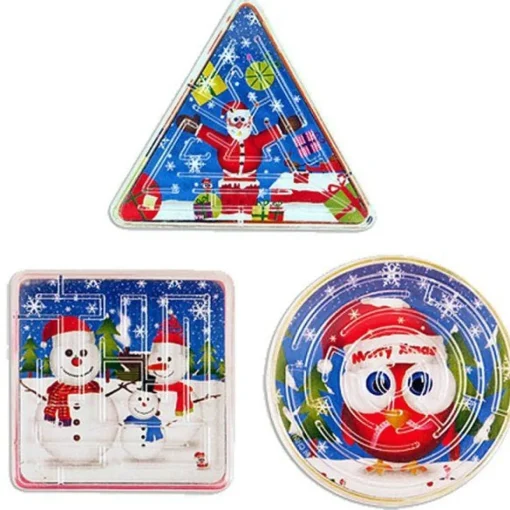 Christmas Maze Puzzle - 6Cm