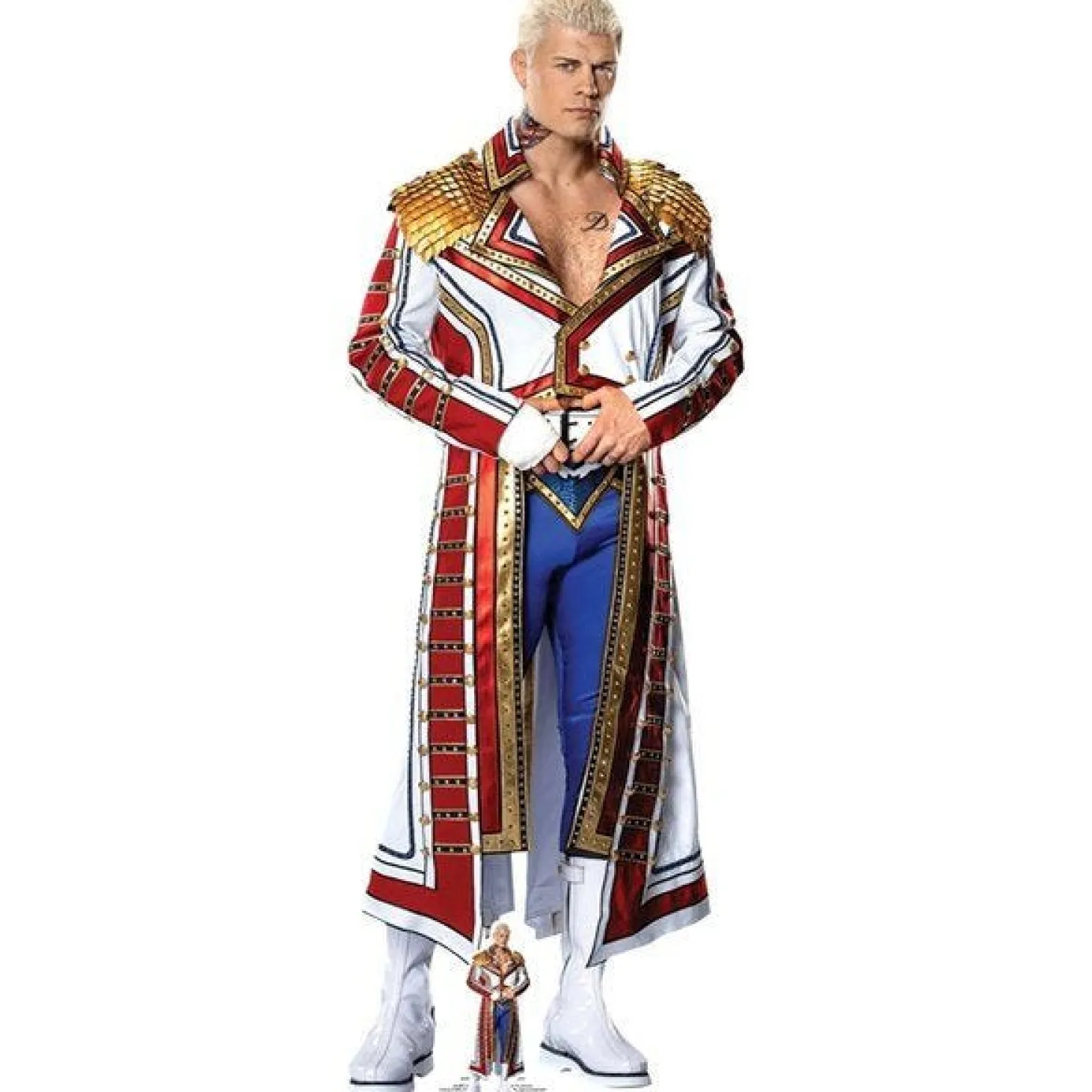 Cody Rhodes Wwe Cardboard Cutout - 186Cm X 66Cm