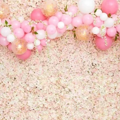 Cream Hydrangea Flower Wall - 40 X 60Cm