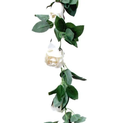 Cream Rose Garland - 1.75M