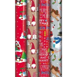 Cute Wrapping Paper Roll 4M - Assorted Designs