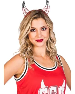 3D Red Devil Headband