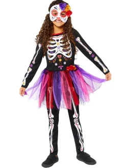 Day Of The Dead Dress - Child Costume