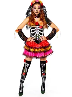 Day Of The Dead Senorita - Adult Costume