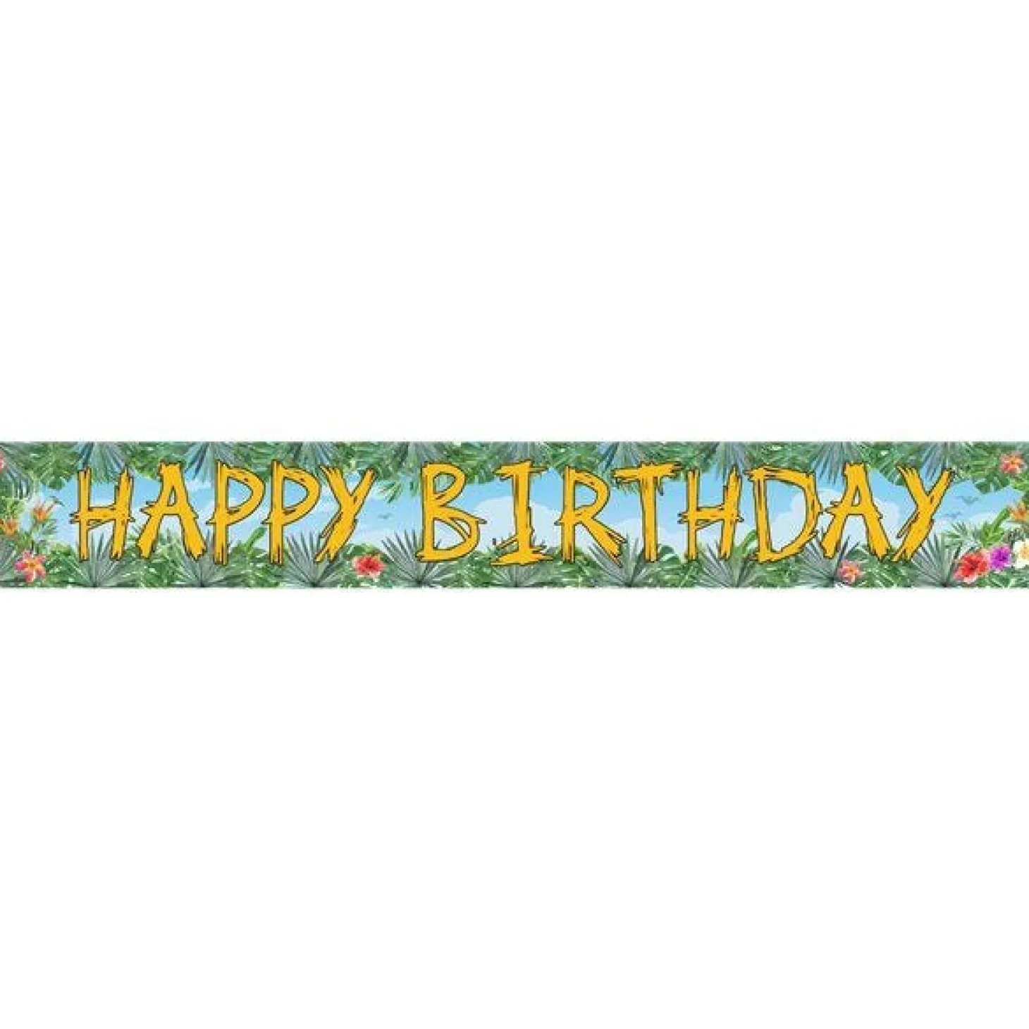 Dinosaur Adventure Paper Banners - 1M (3Pk)