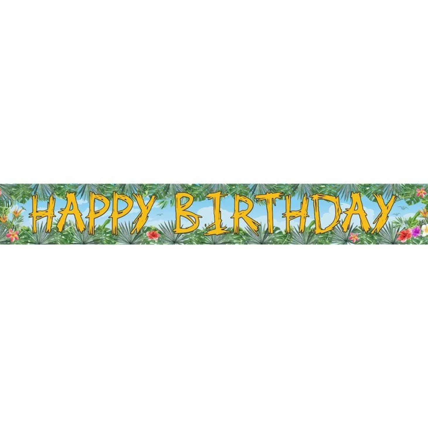 Dinosaur Adventure Paper Banners - 1M (3Pk)