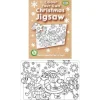 Eco Colour Your Own Christmas Jigsaw
