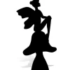 Fairy Silhouette Cardboard Cutout - 174Cm X 94Cm