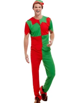 Festive Elf - Adult Costume
