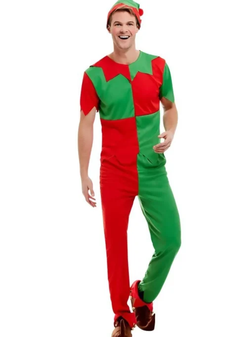 Festive Elf - Adult Costume