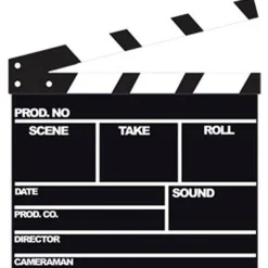 Film Clapper Cardboard Cutout - 103Cm X 93Cm