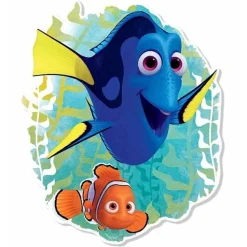 Finding Dory & Nemo Wall Art Cardboard Cutout - 87Cm X 64Cm
