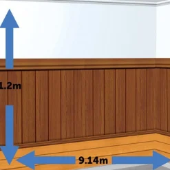 Floor Panelling Scene Setter - 9.1M