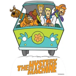 Fred's Mystery Machine Scooby Doo Cardboard Cutout - 93Cm X 73Cm