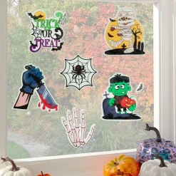 Gel Window Stickers - 18Cm - Assorted
