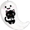 Ghost & Kitty Cuties Balloon - 19" Foil