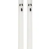 Ghost Face Dinner Candles (2Pk)