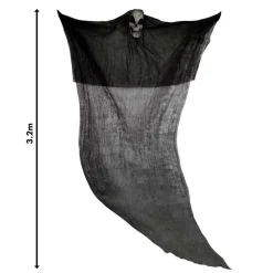 Giant Hanging Ghost - Black 5M