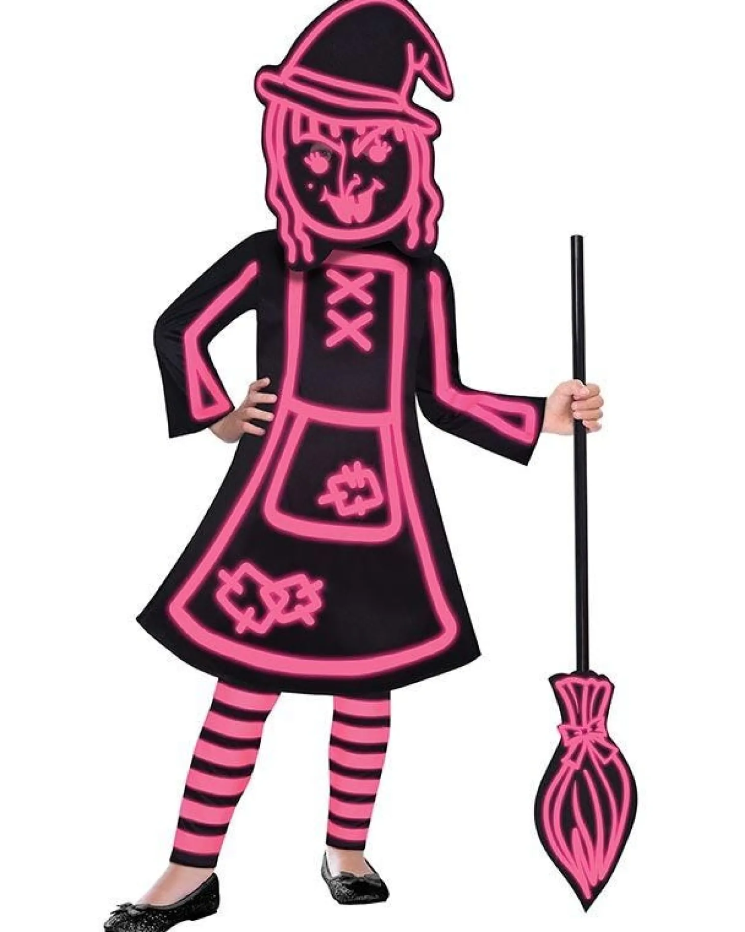 Gid Stick Witch - Child Costume