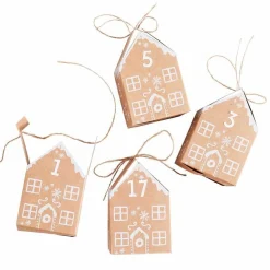 Gingerbread House Advent Calendar (24Pk)