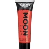 Glow In The Dark Body Paint - Red 12Ml