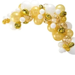Gold Balloon Arch - 70 Balloons